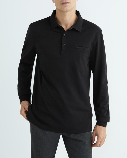 Imagen 0 de Polo básico con bolsillo de hombre