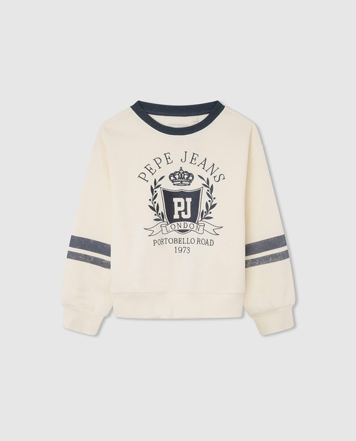 Imagen 0 de Sudadera de niña con estampado school