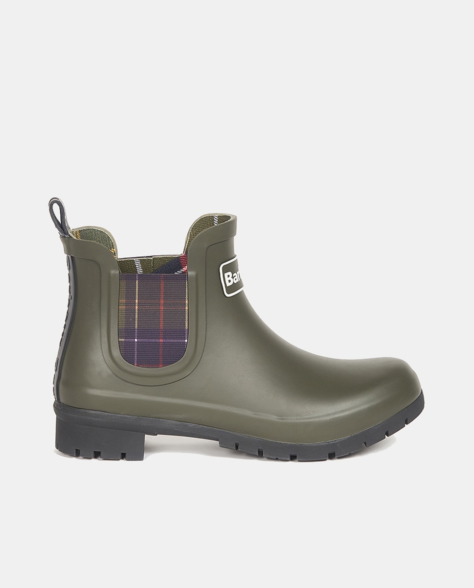 Galochas Chelsea Verde Azeitona-10