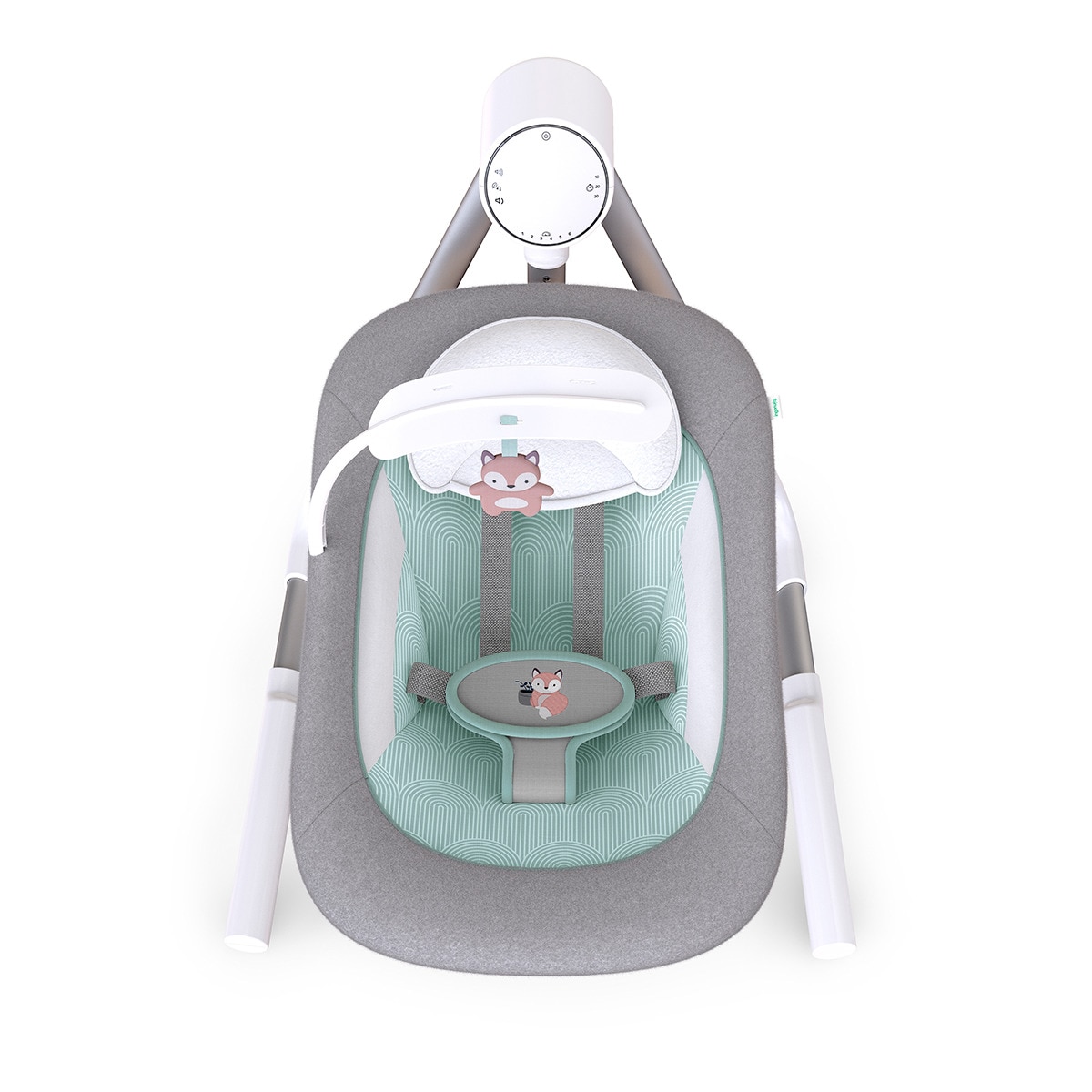 Baloiço Portátil AnyWay Sway™ de Uso Duplo: Modelo Ray™ Cinzento-5