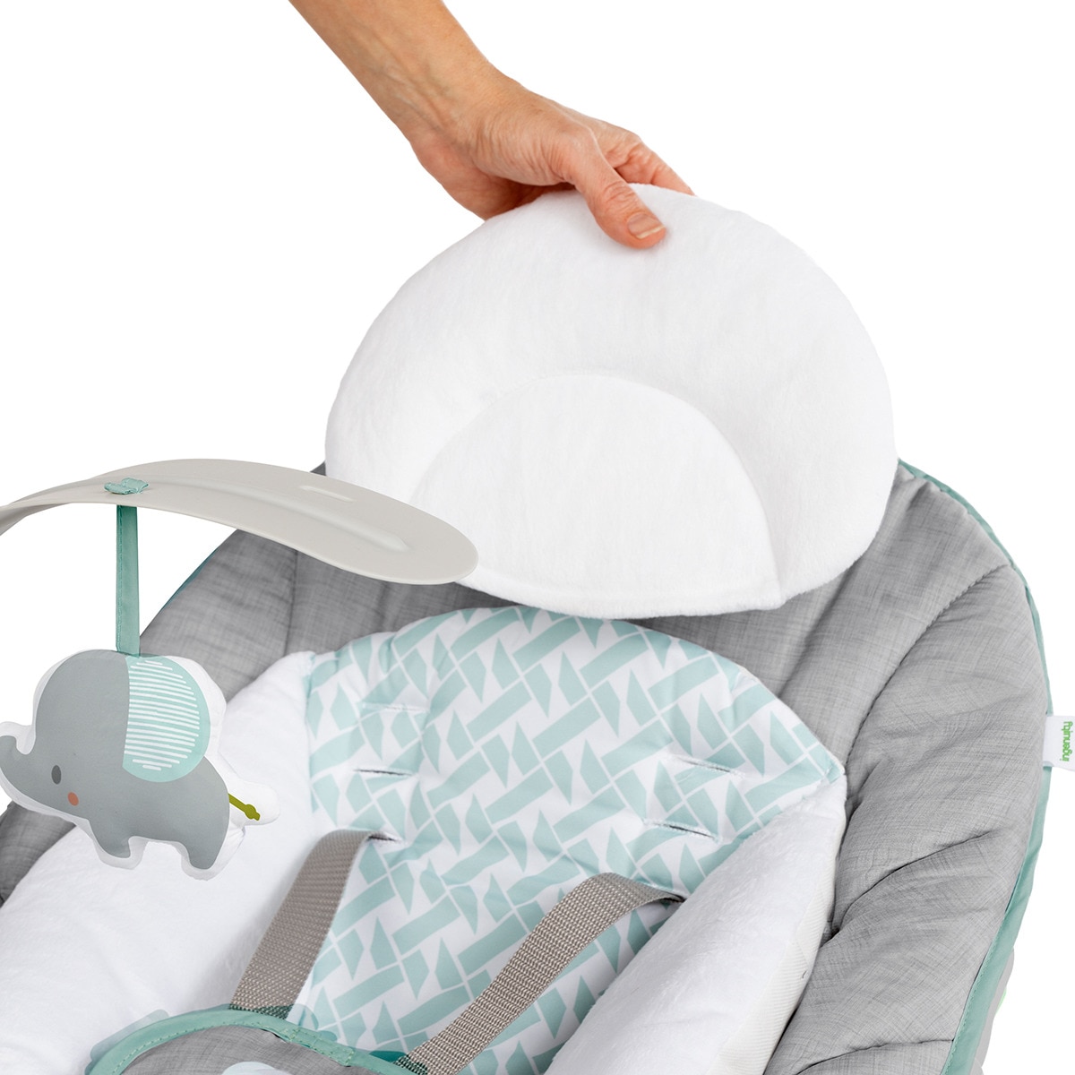 Espreguiçadeira Grow White Me Bounce & Rock Seat Weaver multicolor Multicolor-7