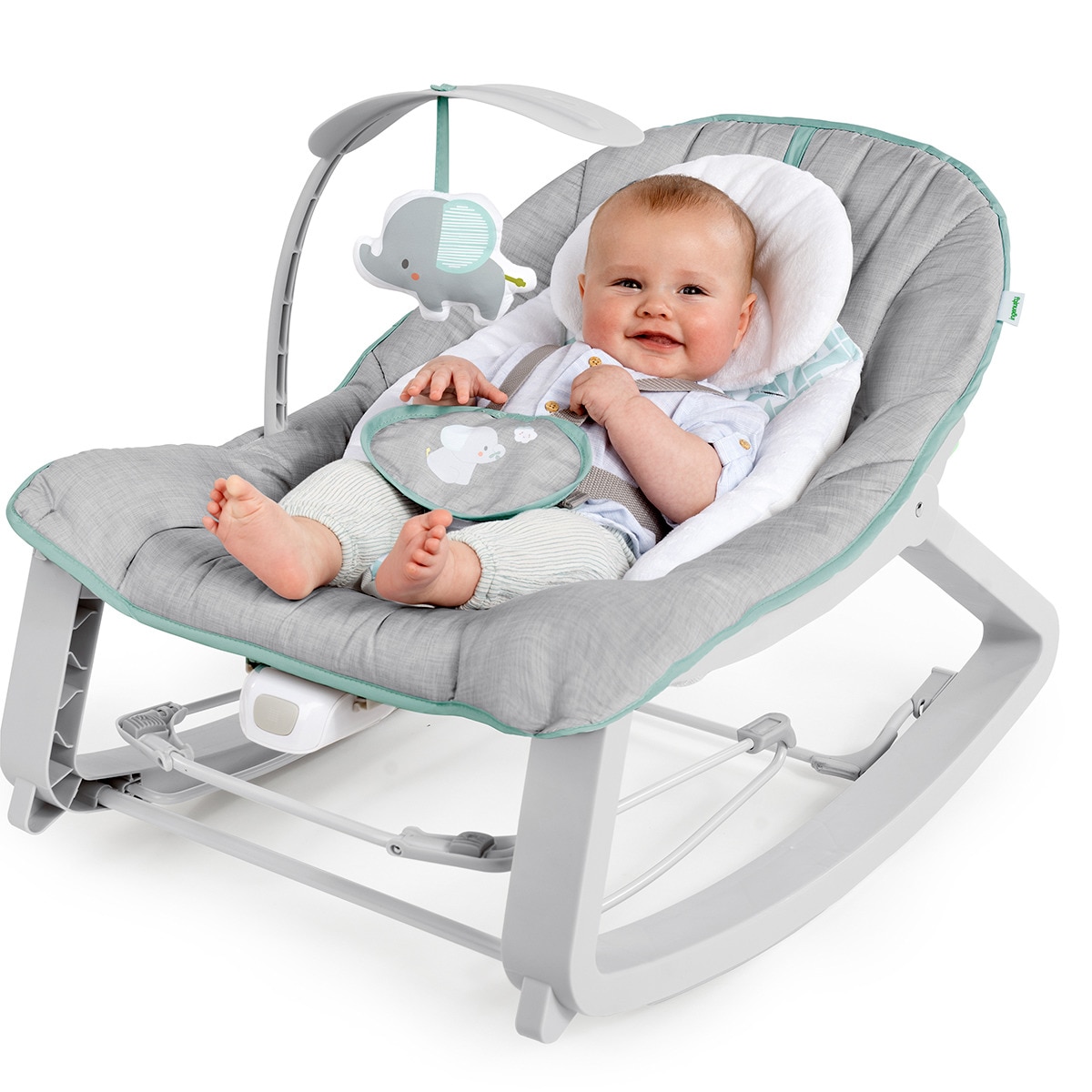 Espreguiçadeira Grow White Me Bounce & Rock Seat Weaver multicolor Multicolor-6