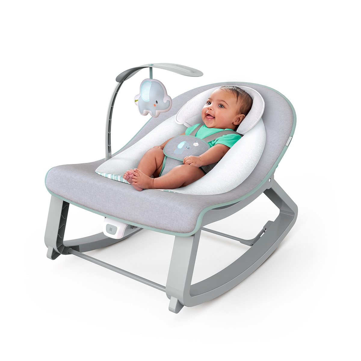 Espreguiçadeira Grow White Me Bounce & Rock Seat Weaver multicolor Multicolor-5