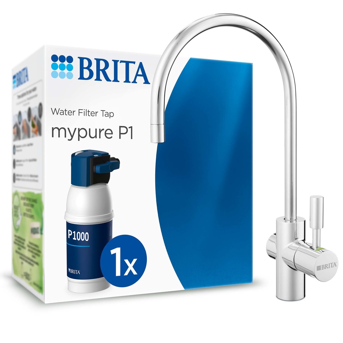 Sistema Filtrante de Água Pia Mypure P1 Branco-1
