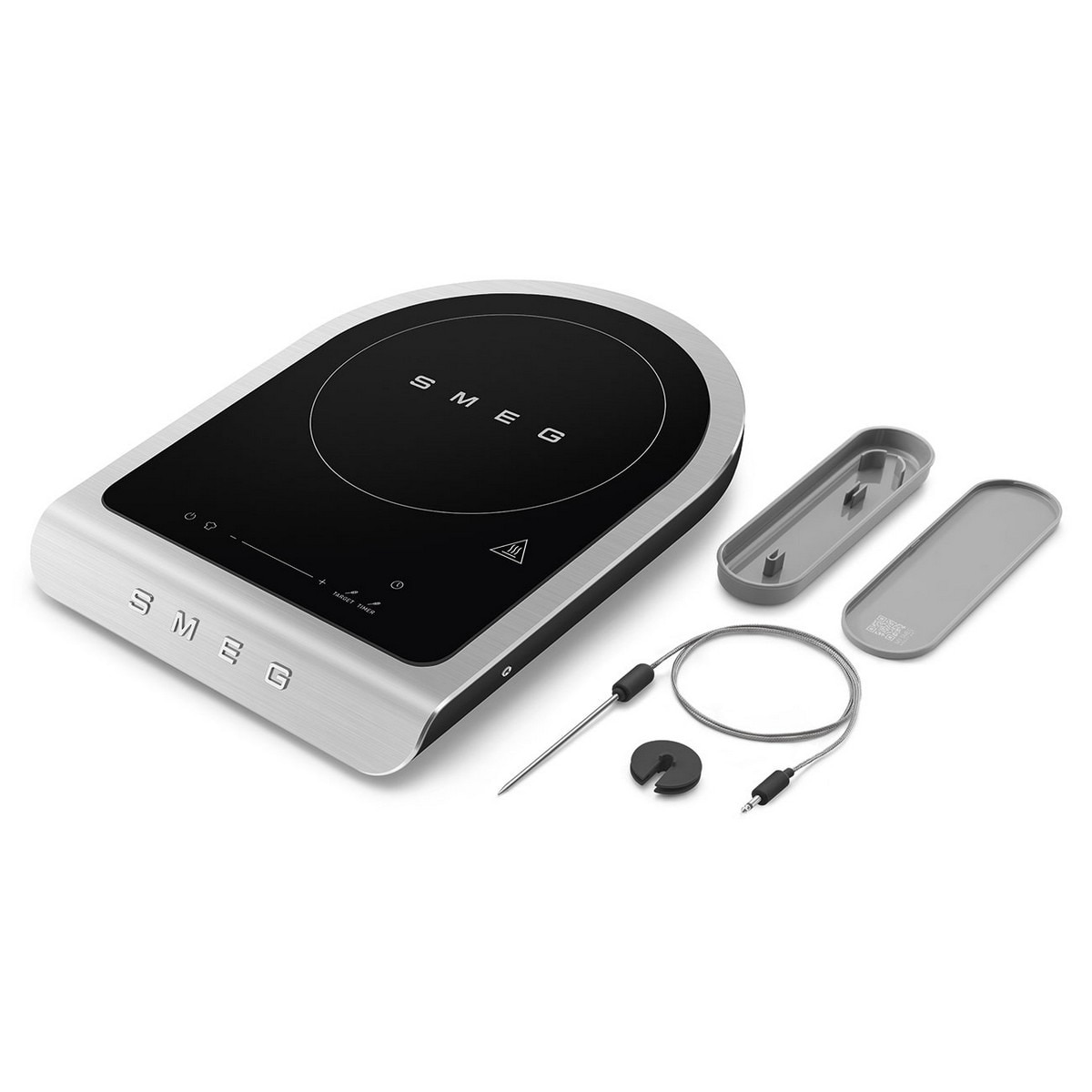 Placa de Indução Portátil Smeg Collezione Preto-4