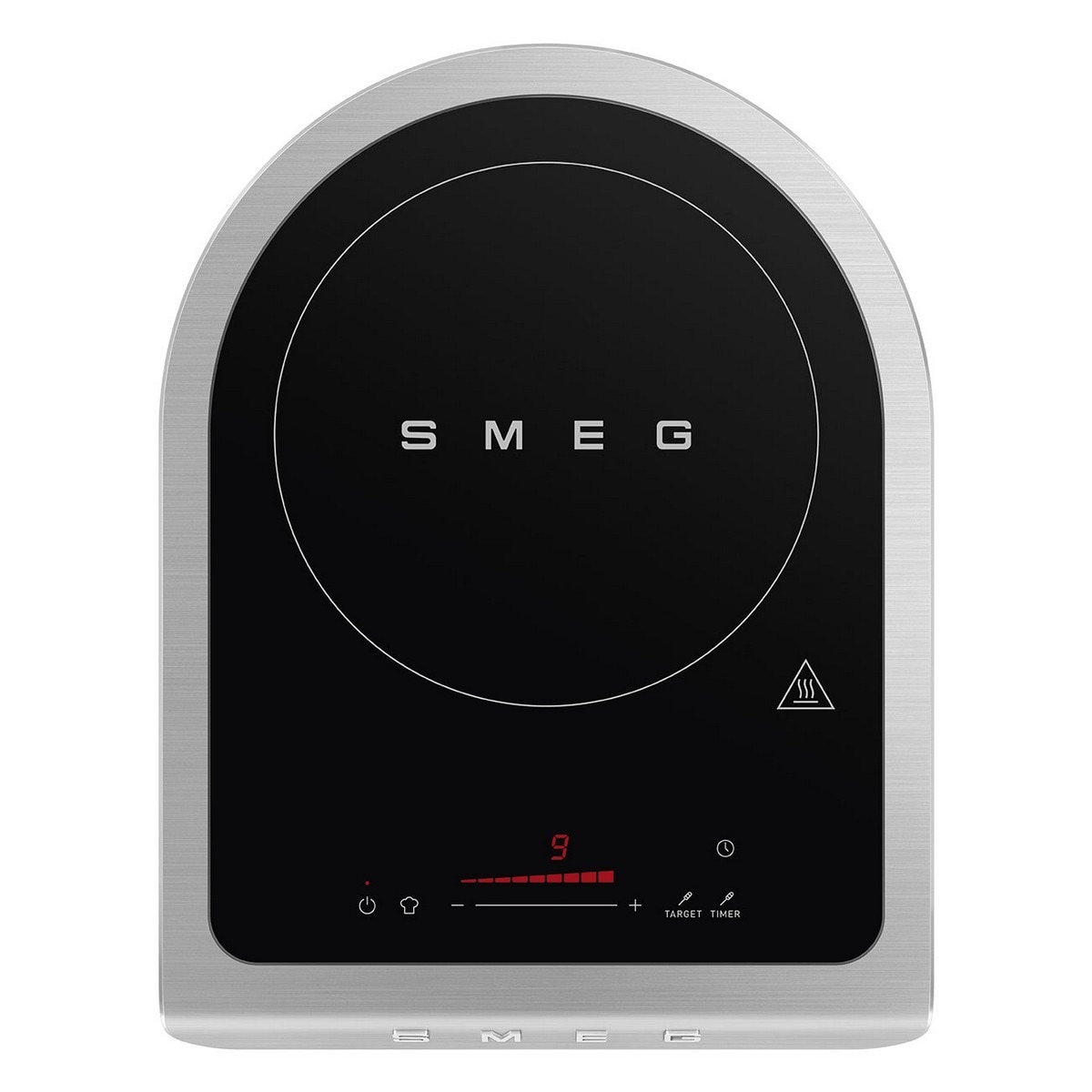Placa de Indução Portátil Smeg Collezione Preto-2