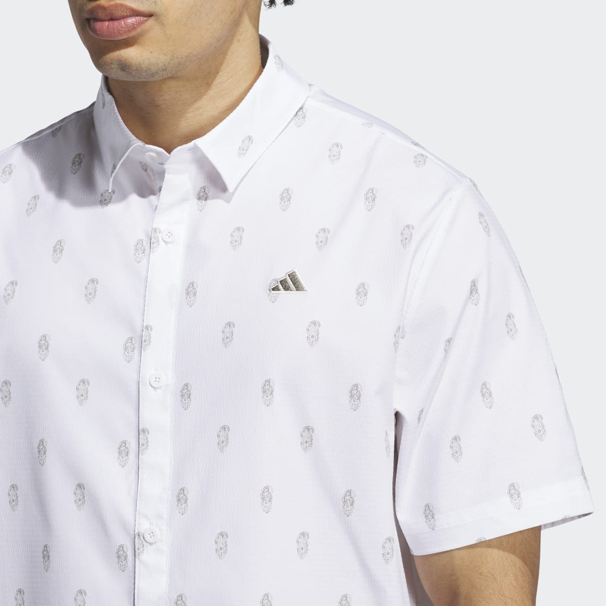 Polo de Golf de Homem Go-To Branco-4
