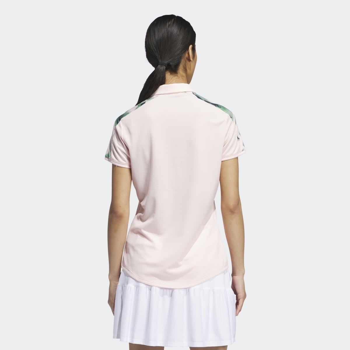 Polo de Mulher Performance Rosa-2