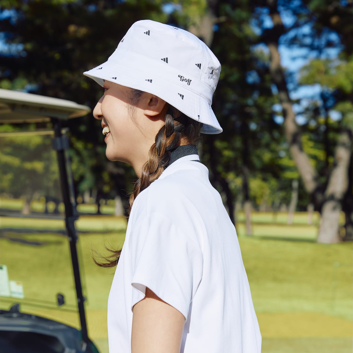 Gorro de Mulher W Printed BCKT Branco-5