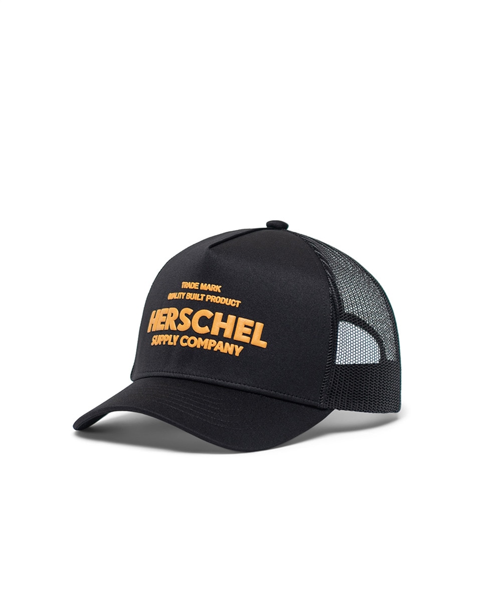 Boné Whaler Tall Mesh Shop Cap - Preto Preto-1