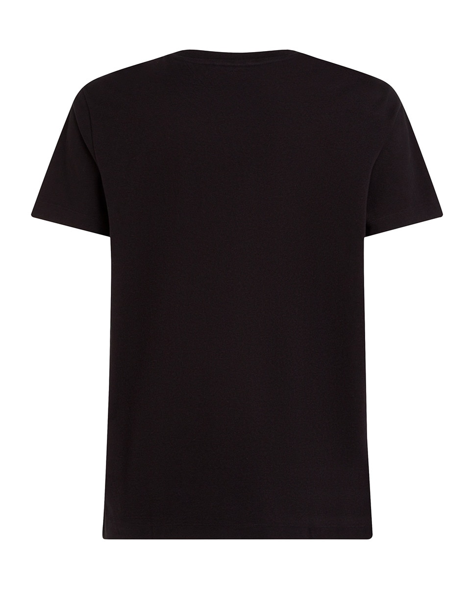 T-shirt Essential Estampada Regular Fit Preto-5