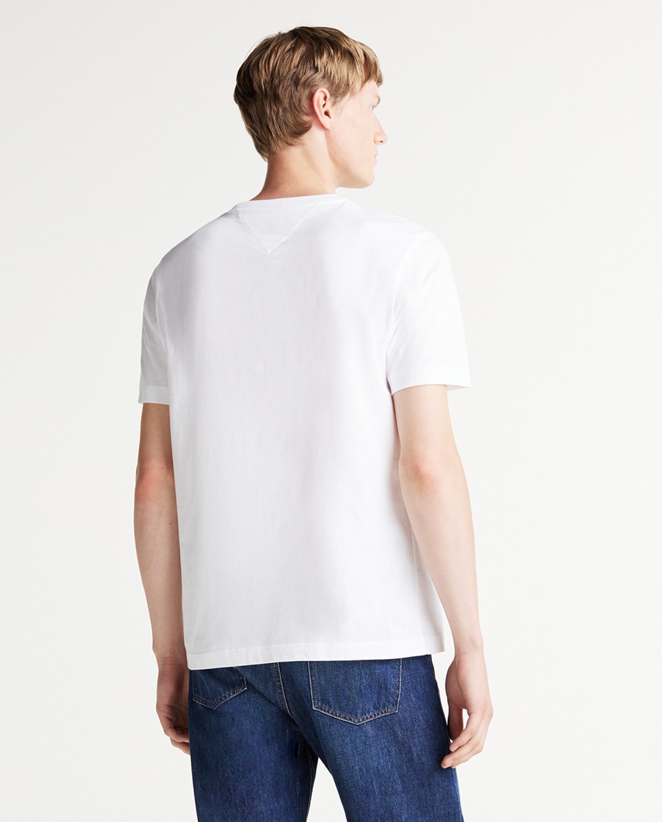 T-shirt Essential Estampada Regular Fit Branco-2