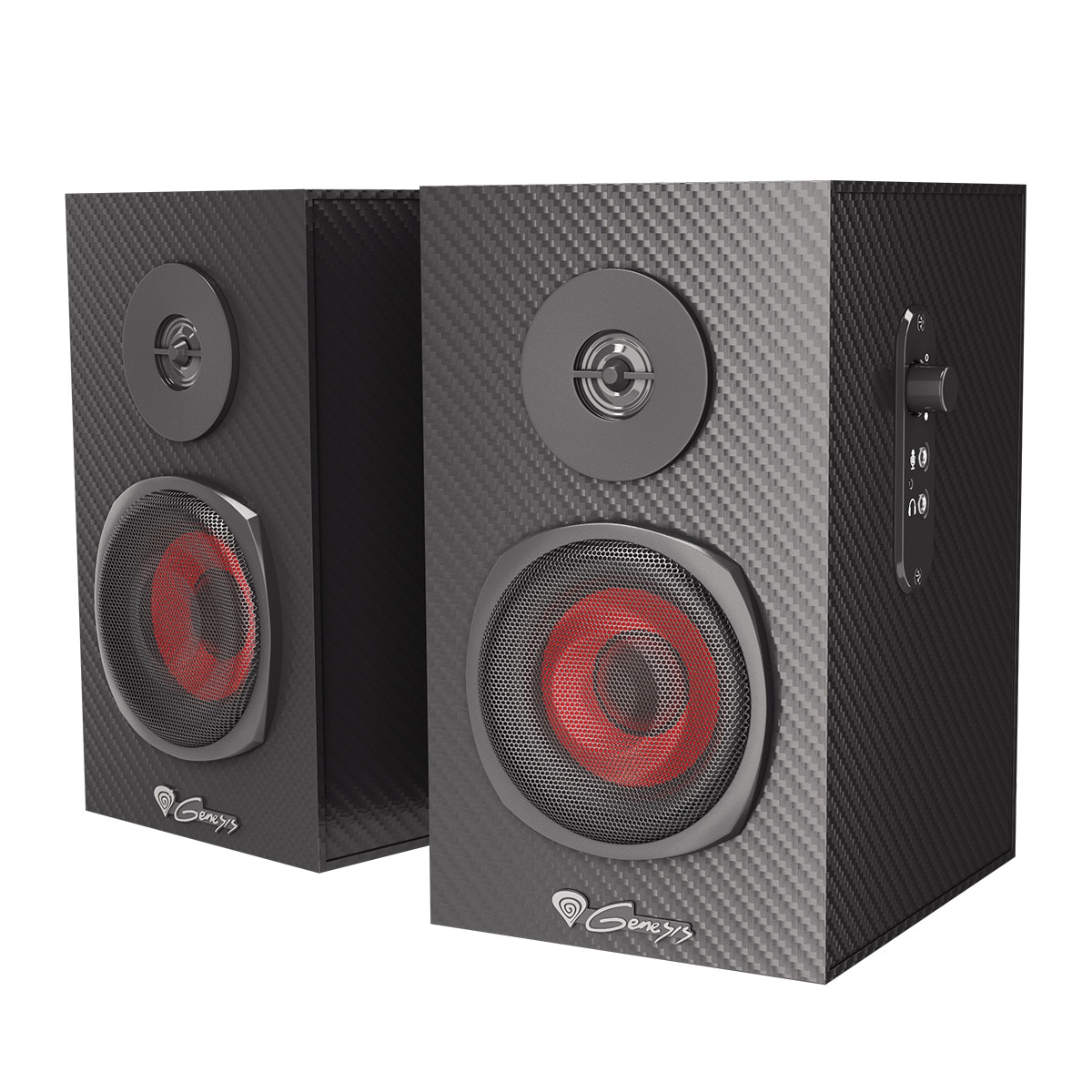 Altavoces para PC Genesis Helium 200 2.0 Negro-3