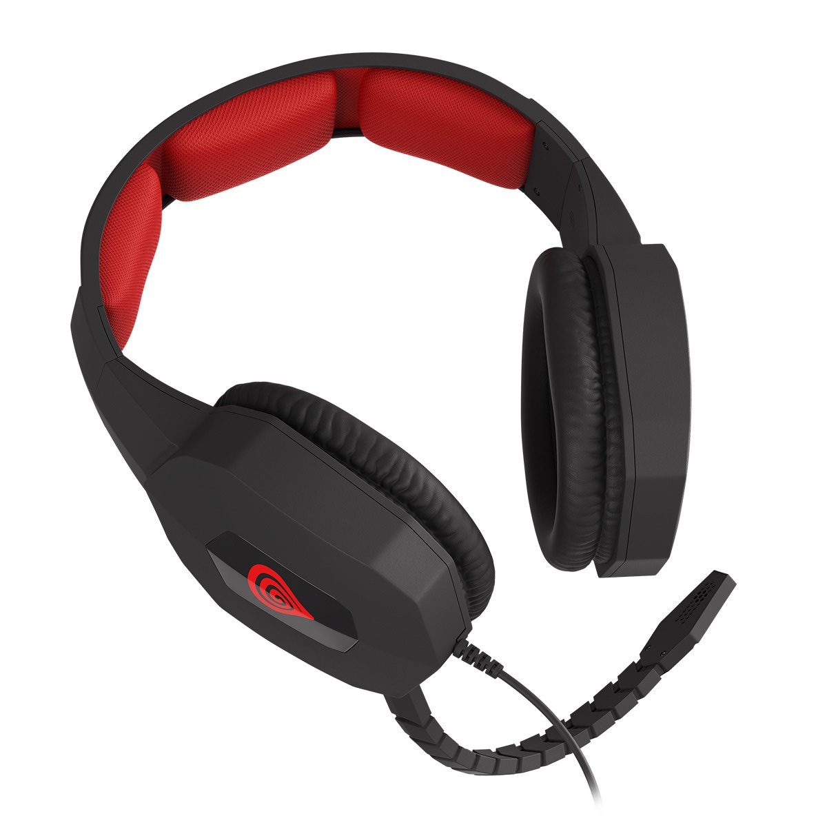 Auriculares Gaming con micrófono Genesis Argon 400 2.0 Negro / Rojo-6
