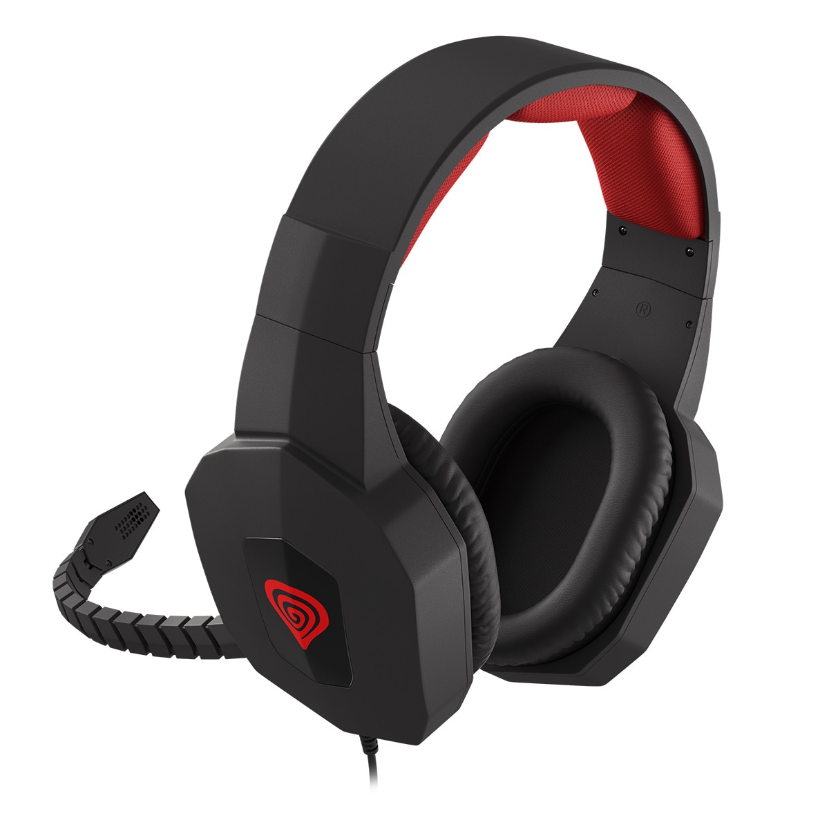Auriculares Gaming con micrófono Genesis Argon 400 2.0 Negro / Rojo-5
