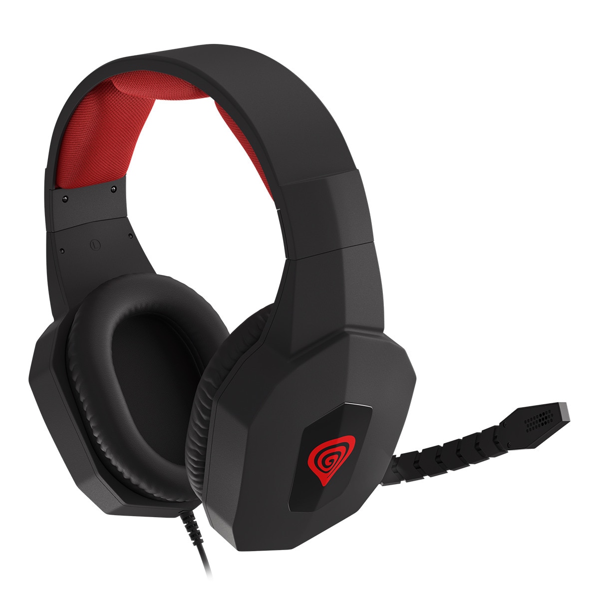 Auriculares Gaming con micrófono Genesis Argon 400 2.0 Negro / Rojo-4