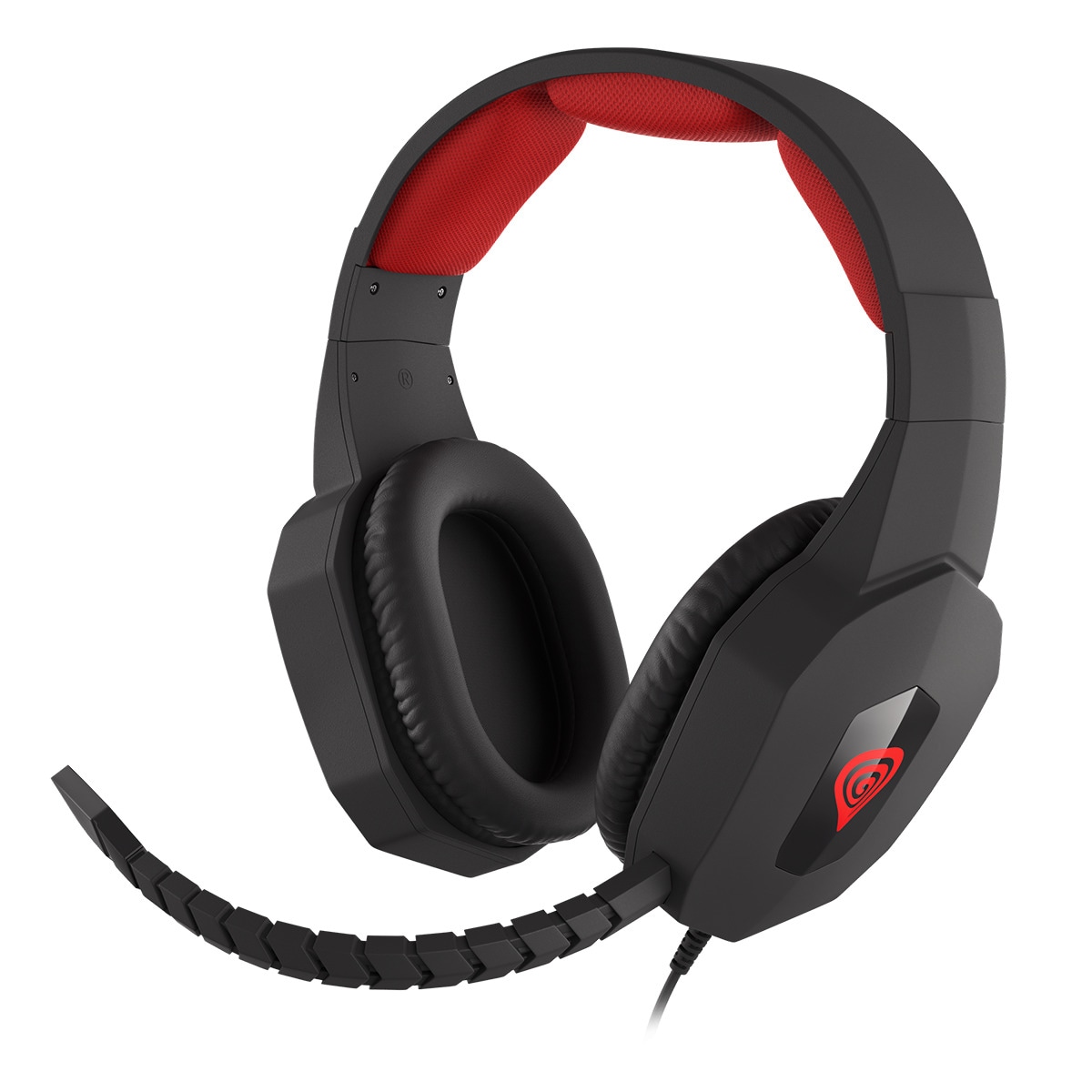 Auriculares Gaming con micrófono Genesis Argon 400 2.0 Negro / Rojo-1
