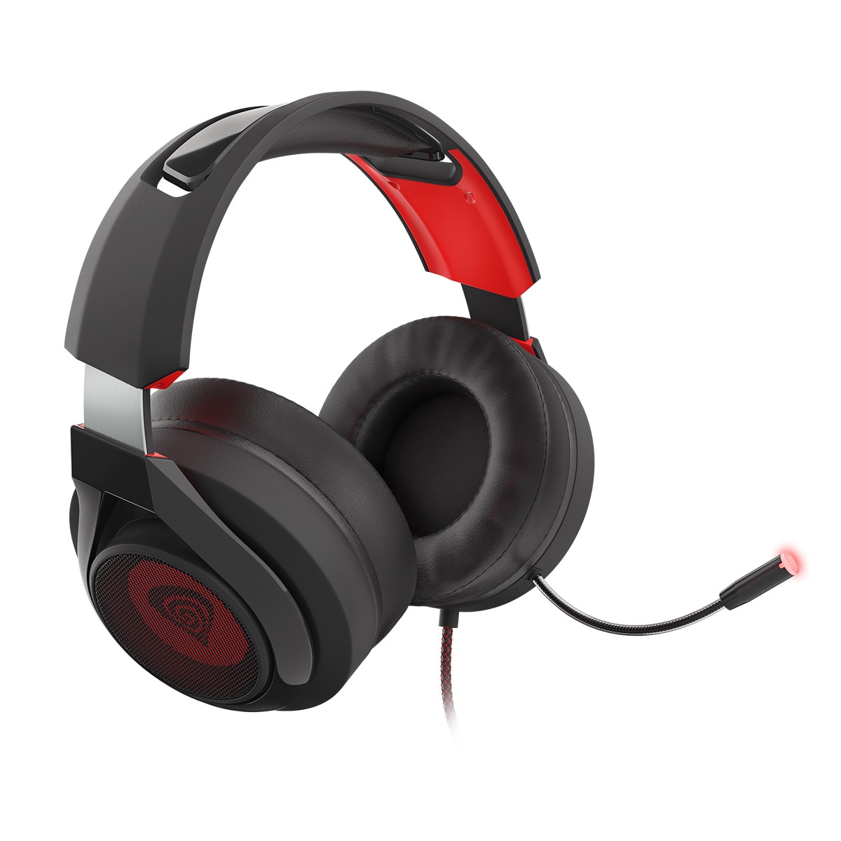 Auriculares Gaming con micrófono Genesis Radon 610 7.1 Negro / Rojo-3
