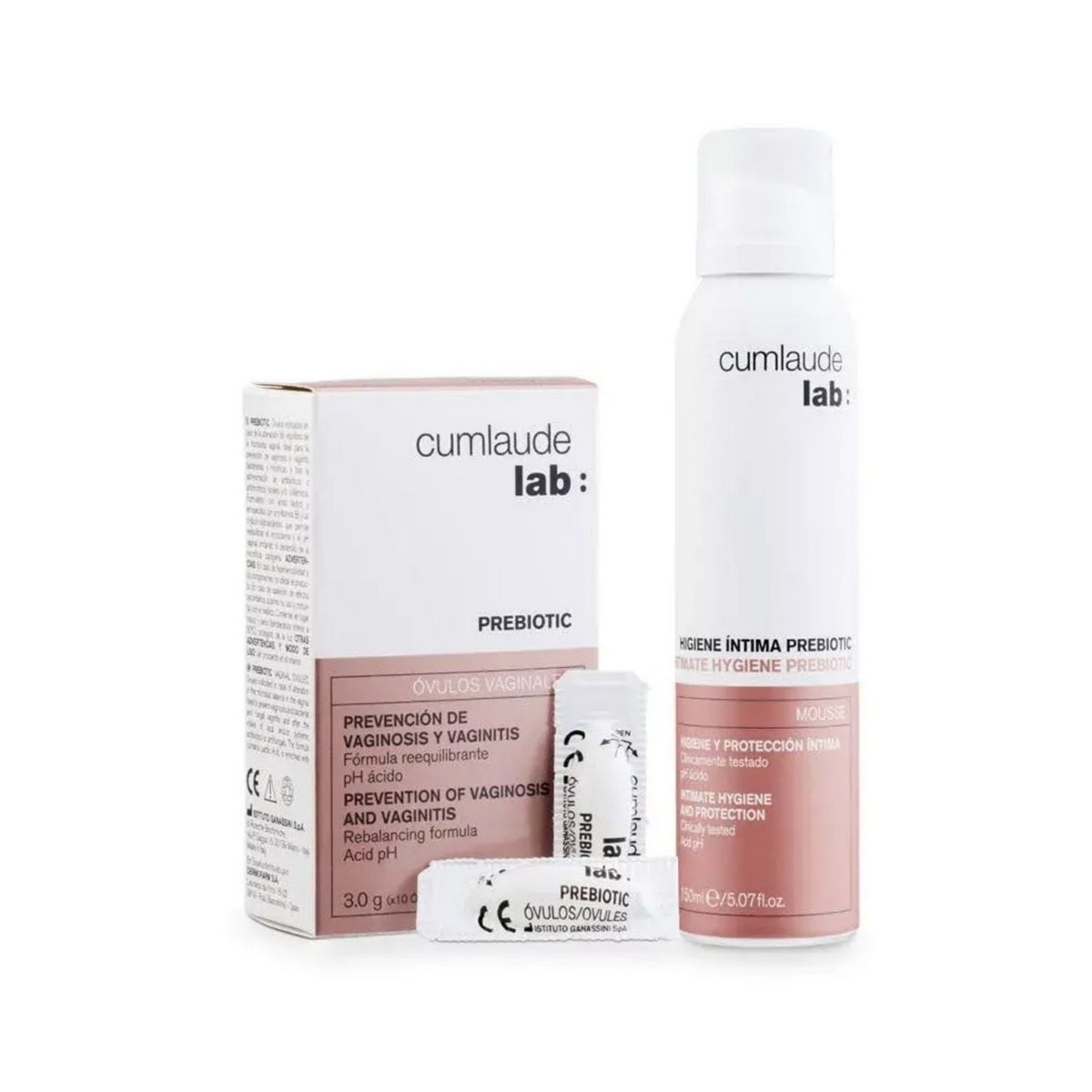 Imagem 0 de Kit Lab Prebiotic Óvulos Vaginais + Mousse