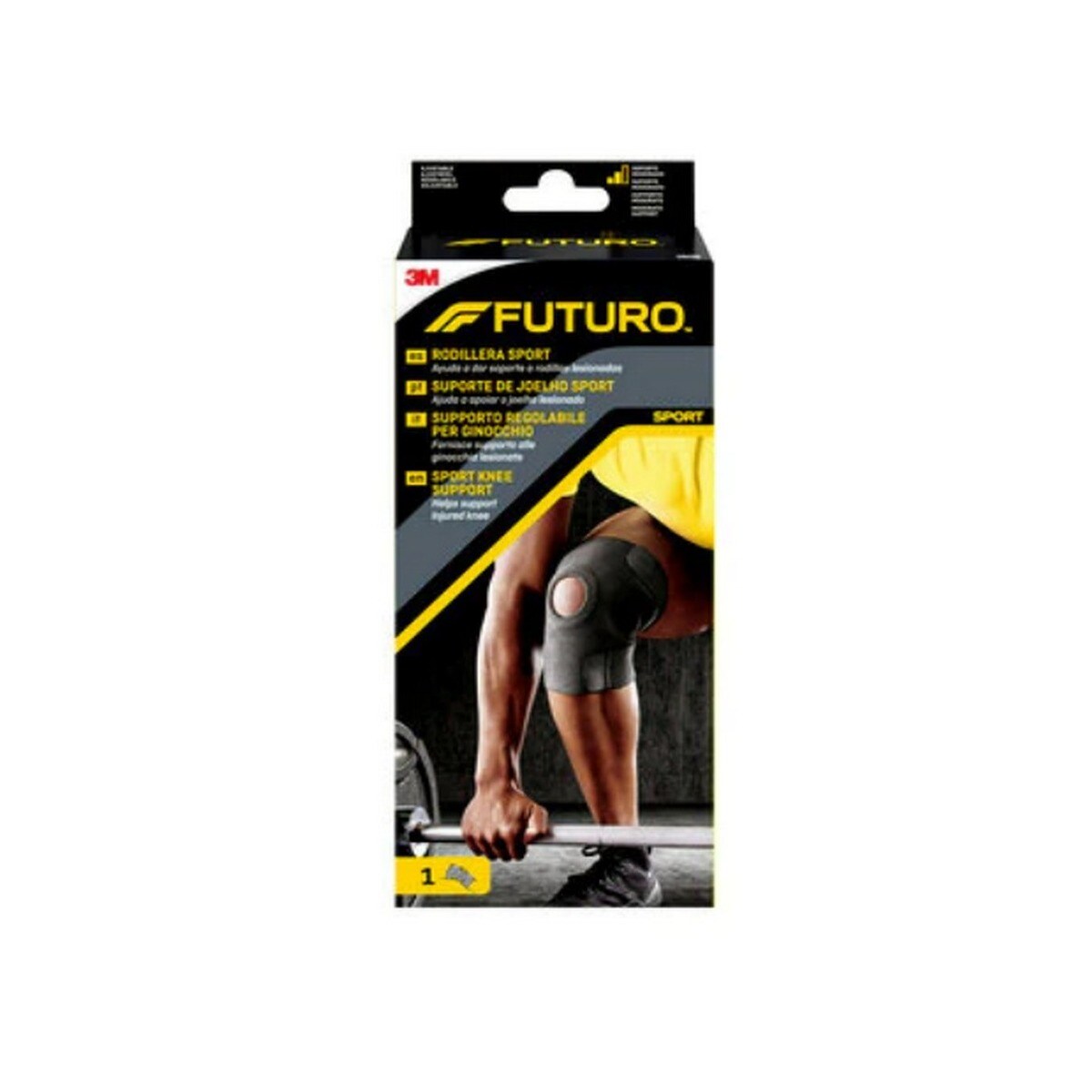 Suporte Joelho Sport Ajustável - 1 und 1