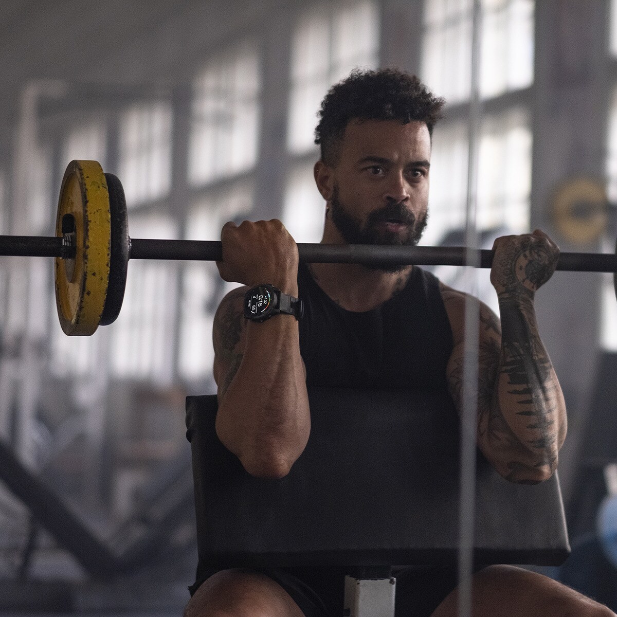 Relógio Fenix 8 47mm Aço com Bracelete em Silicone - Preto Preto-13