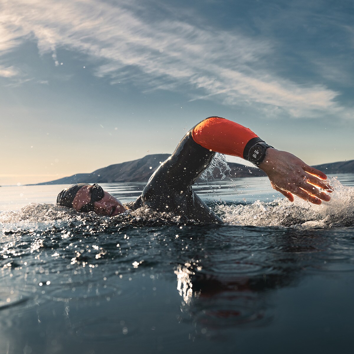 Relógio Fenix 8 47mm Aço com Bracelete em Silicone - Preto Preto-12