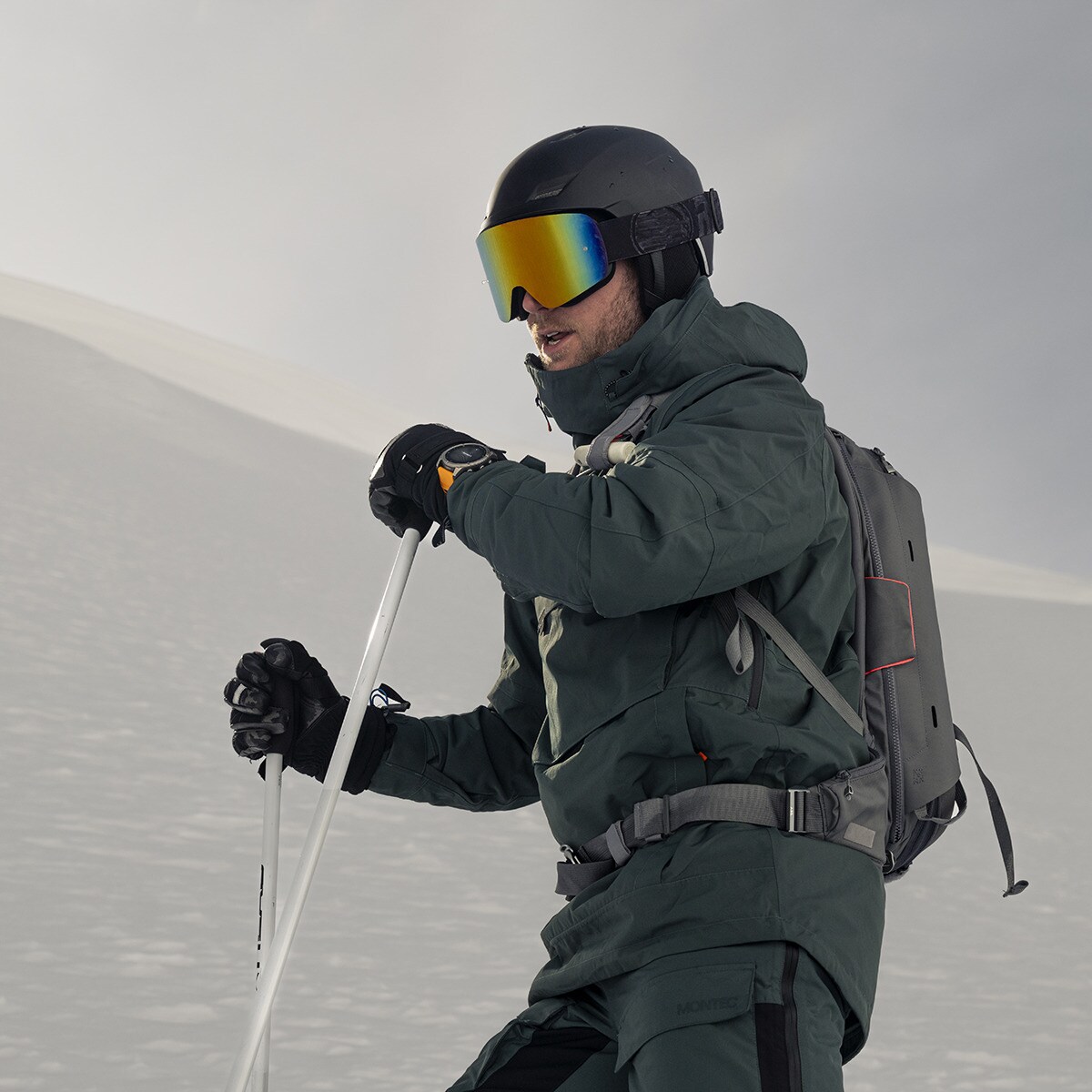 Relógio Fenix 8 47mm Aço com Bracelete em Silicone - Preto Preto-11