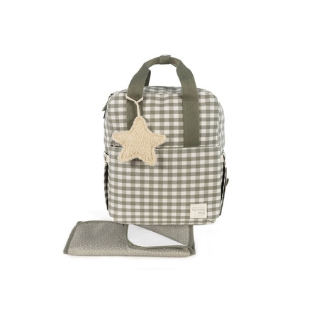 Mala Maternidade Mochila Caetana Sand Walking Mum Multifunción