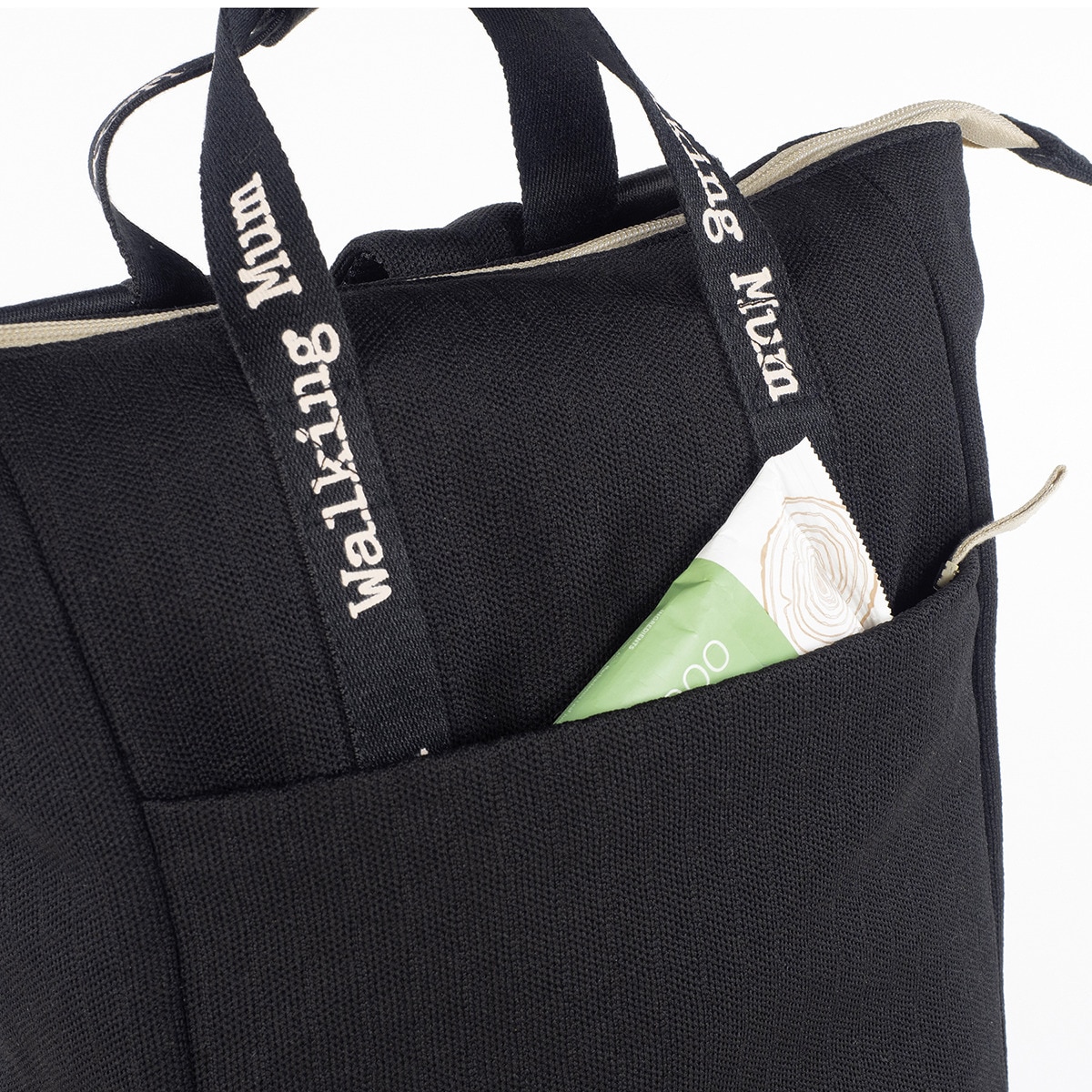 Mochila Eco Mum Preto-8