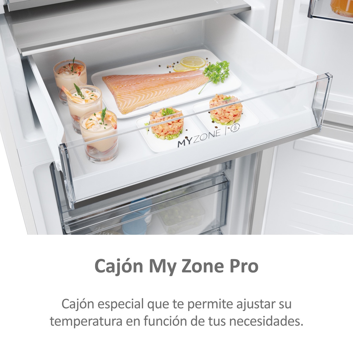 Frigorífico Combi Haier Total No Frost con WIFI 2D 60 Series 5 Pro - HDPW5618CNPW Blanco-10