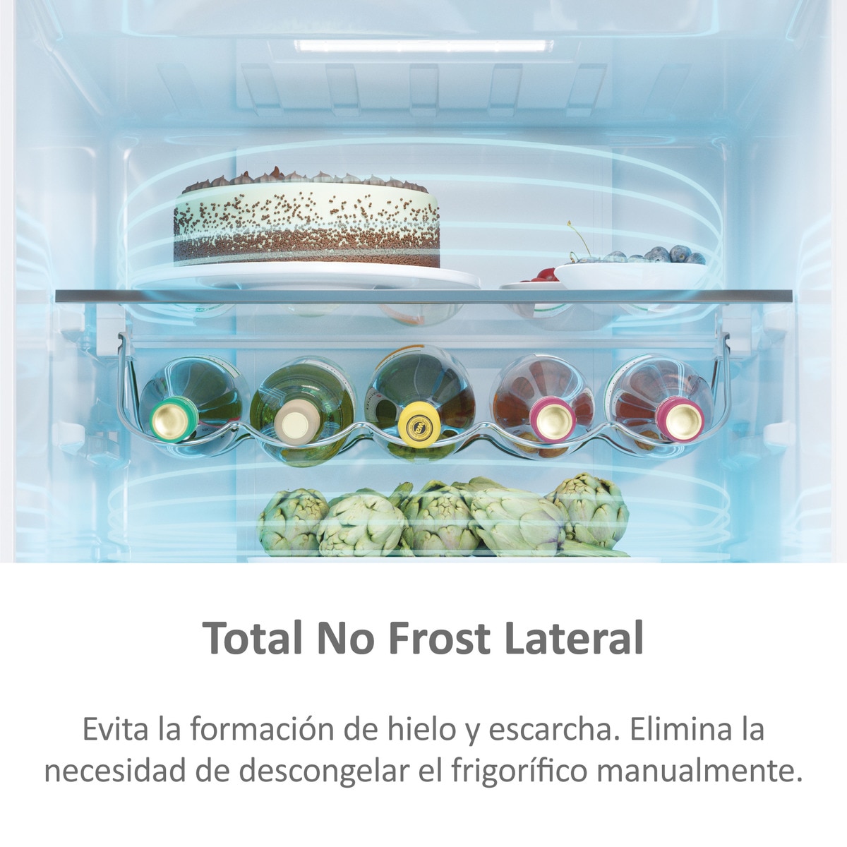 Frigorífico Combi Haier Total No Frost con WIFI 2D 60 Series 5 Pro - HDPW5620CNPW Blanco-7
