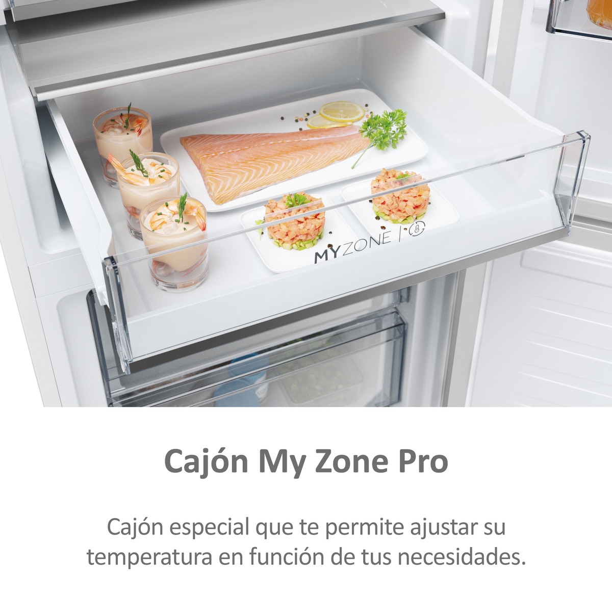 Frigorífico Combi Haier Total No Frost con WIFI 2D 60 Series 5 Pro - HDPW5620CNPW Blanco-9