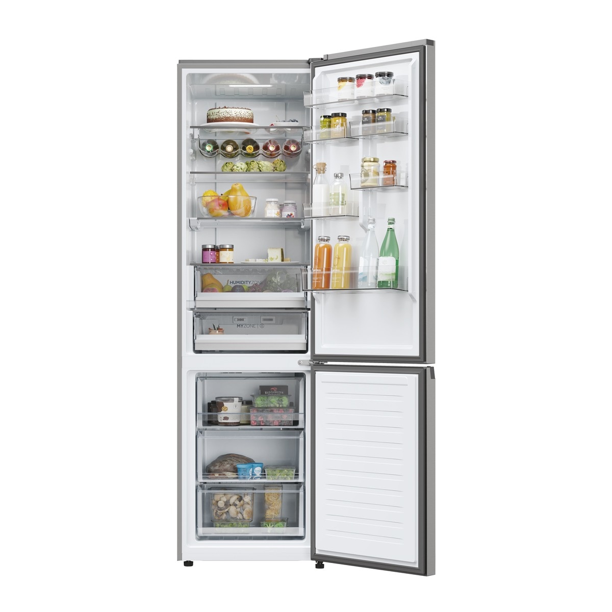Frigorífico Combi Haier Total No Frost con WIFI 2D 60 Series 5 Pro - HDPW5620DNPK Inox-3