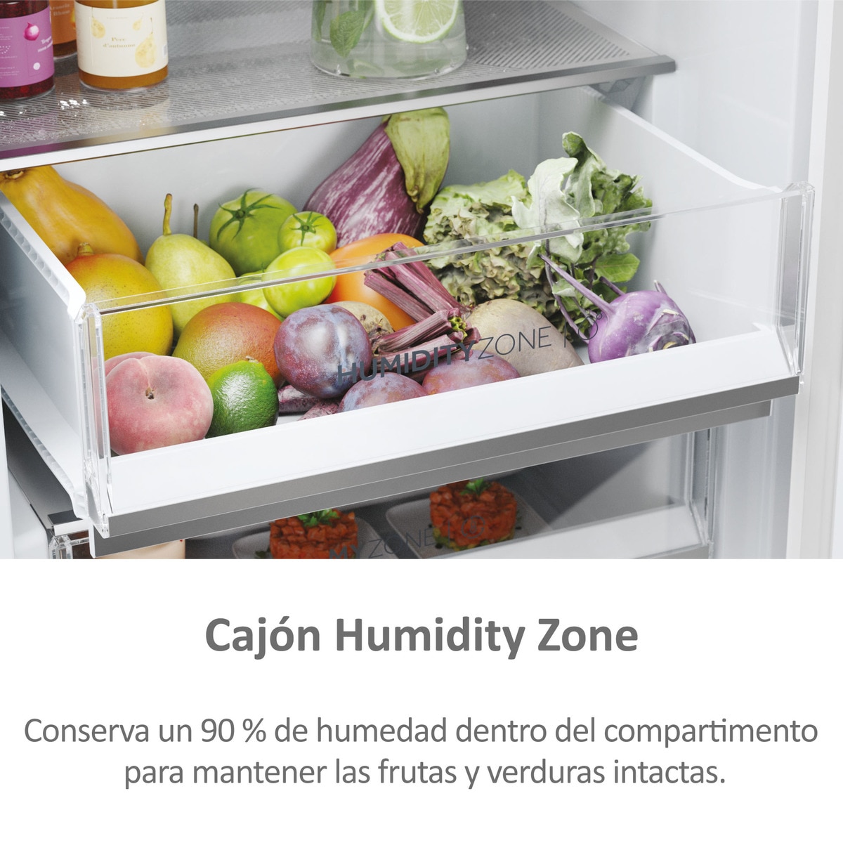 Frigorífico Combi Haier Total No Frost con WIFI 2D 60 Series 5 Pro - HDPW5618DNPW Blanco-11