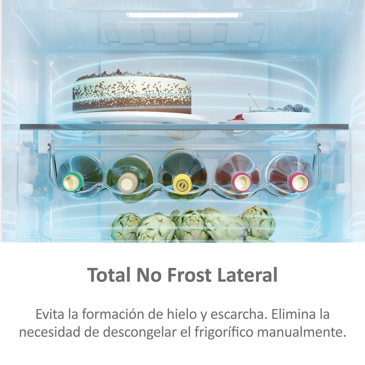 Frigorífico Combi Haier Total No Frost con WIFI 2D 60 Series 5 Pro - HDPW5618DNPW Blanco-8