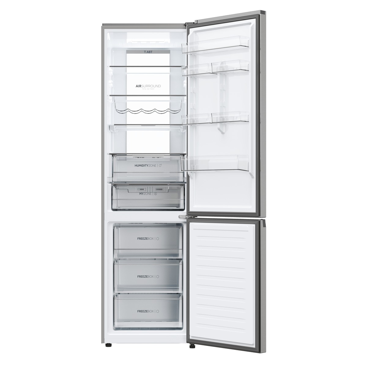 Frigorífico Combi Haier Total No Frost con WIFI 2D 60 Series 7 Pro - HDPW7620AANPK Inox-4