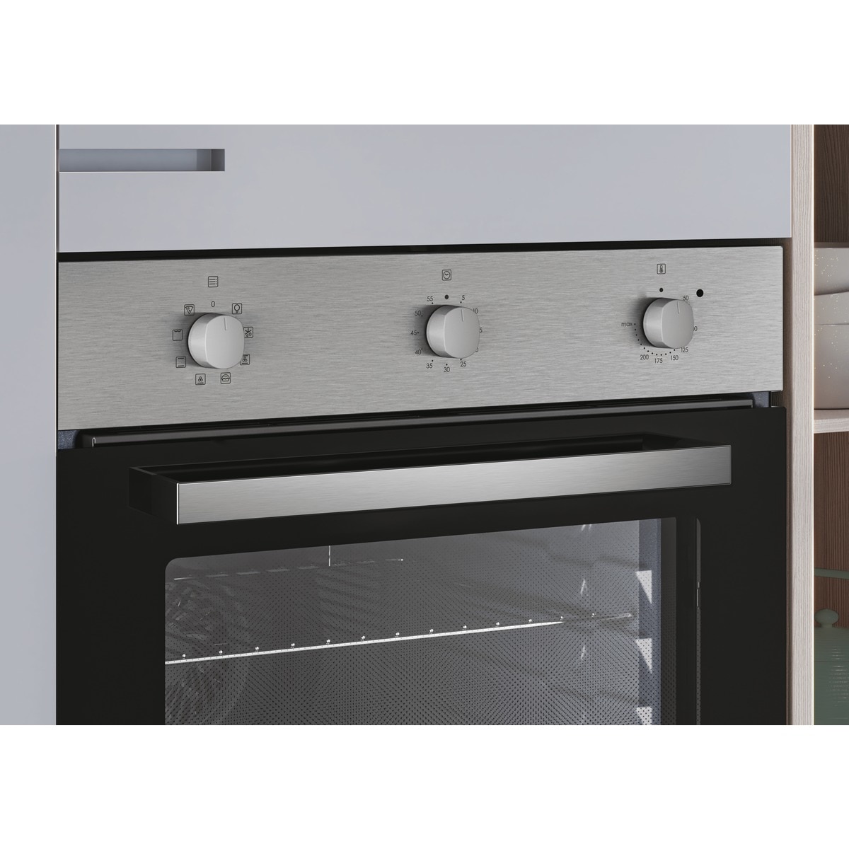Horno Multifunción Candy, Ventilación Snapfix, 65 litros, IDEA - FIDC X602/CA Negro-4