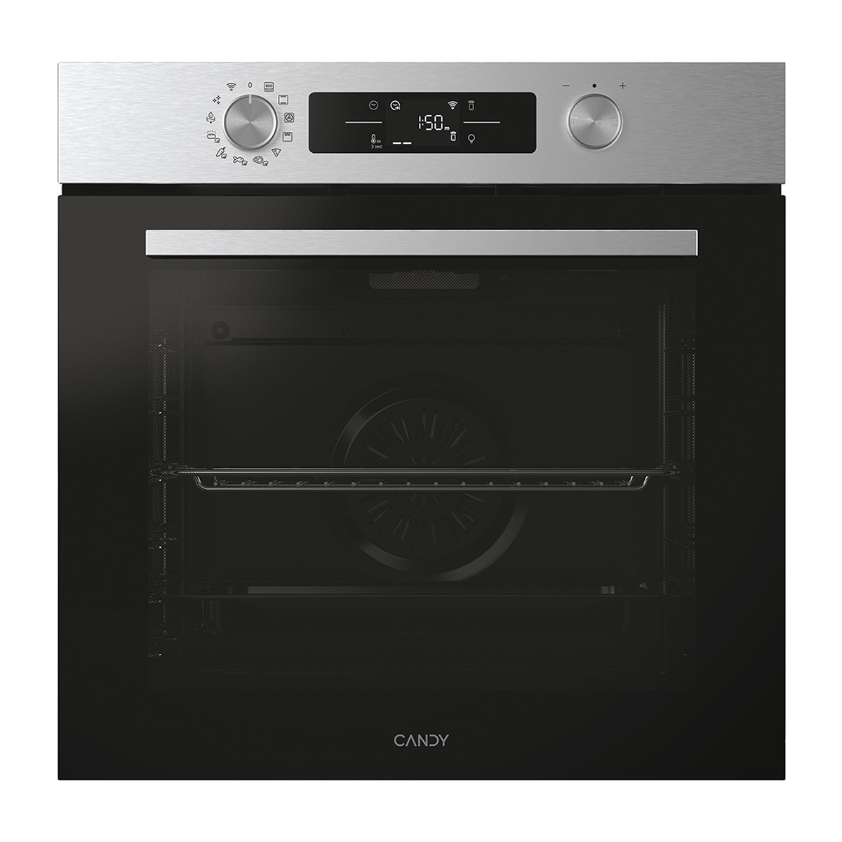 Horno Multifunción Candy, Pirolítico, WiFi, Inox, Bake 800 - CA6 N5B3LYTX Inox-1