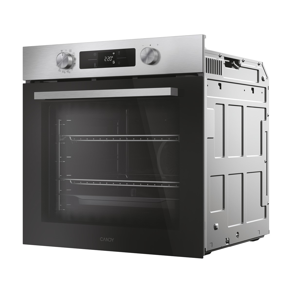 Horno Multifunción Candy, Pirolítico, WiFi, Inox, Bake 800 - CA6 N5B3LYTX Inox-3