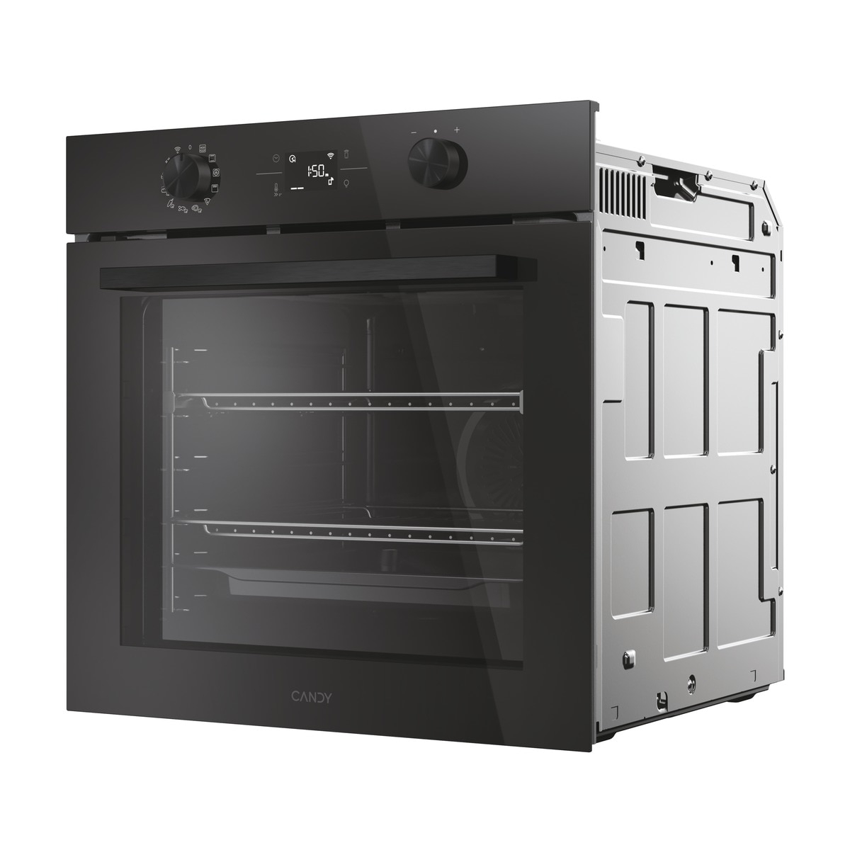 Horno Multifunción Candy, Pirolítico, WiFi, Negro, Bake 800 - CA6 N5B3LYTB Negro-3