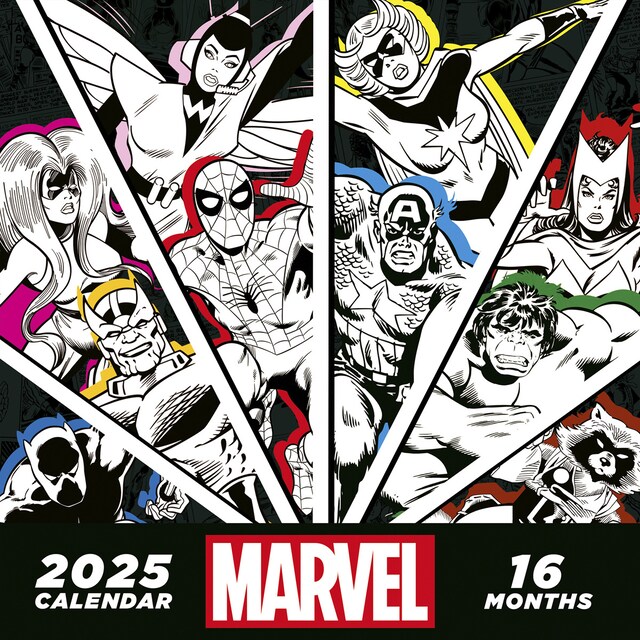 Imagem 0 de Calendário parede vertical 2025 Marvel 30x30 teNeues