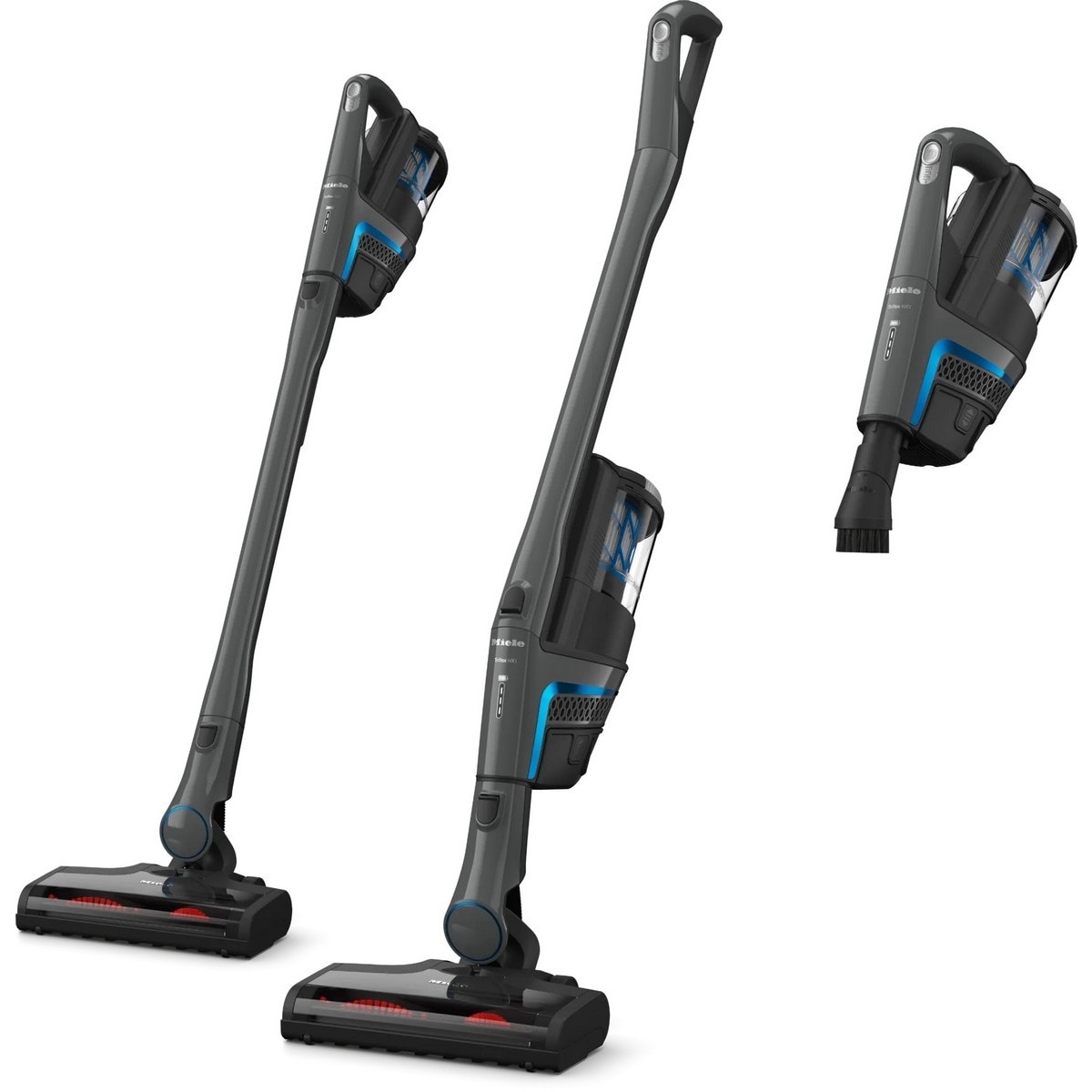 Aspirador Vertical Miele Triflex HX1 Facelift SMUL1 com Design 3 em 1, sem Fios de 25,2 V e Autonomia de 60 min Cinzento-1
