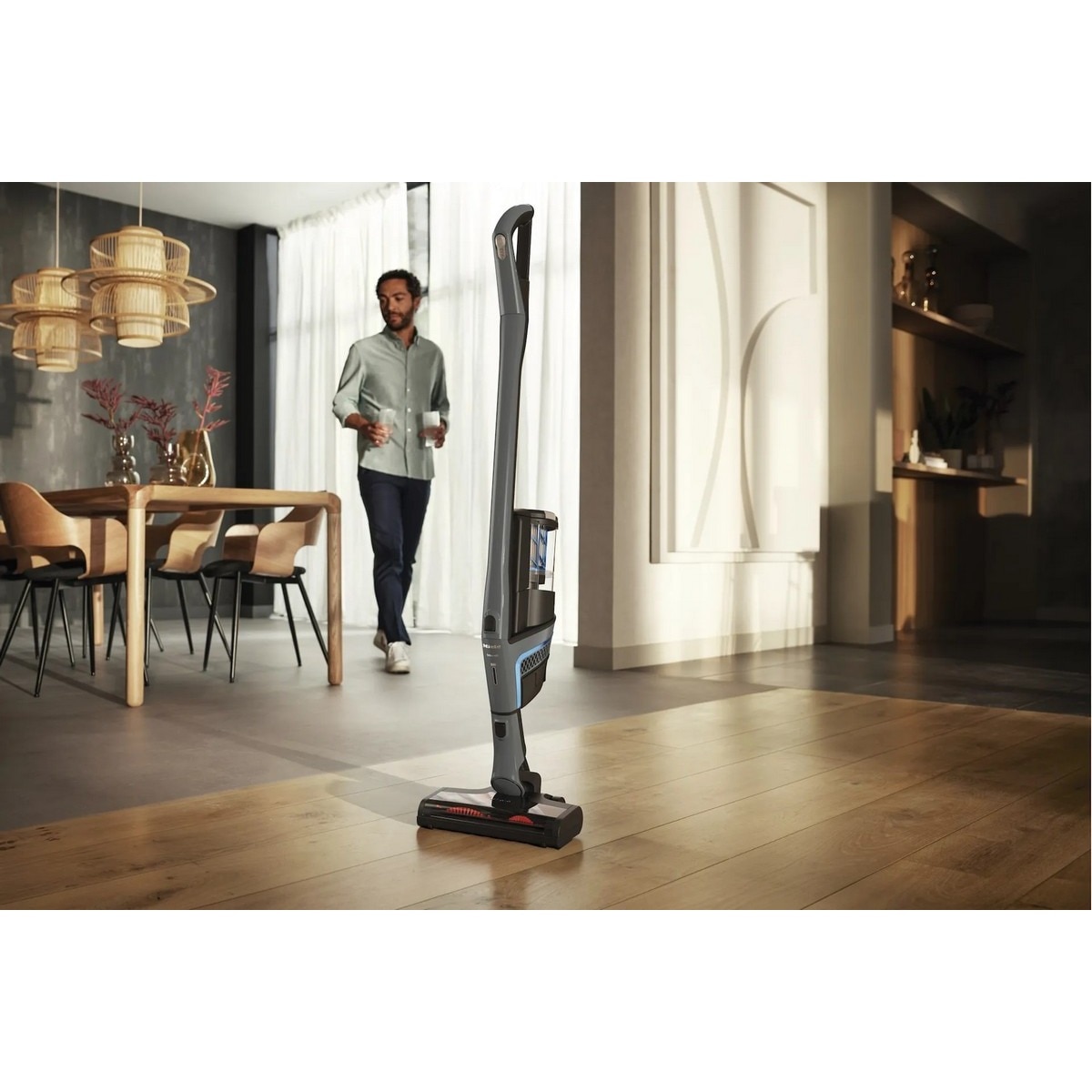 Aspirador Vertical Miele Triflex HX1 Facelift SMUL1 com Design 3 em 1, sem Fios de 25,2 V e Autonomia de 60 min Cinzento-8