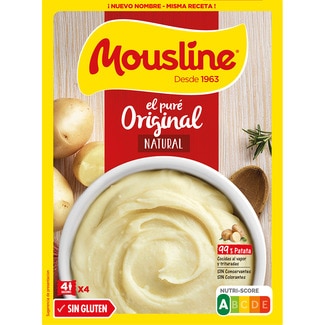 puré de patata sin gluten caja 460 g - Mousline