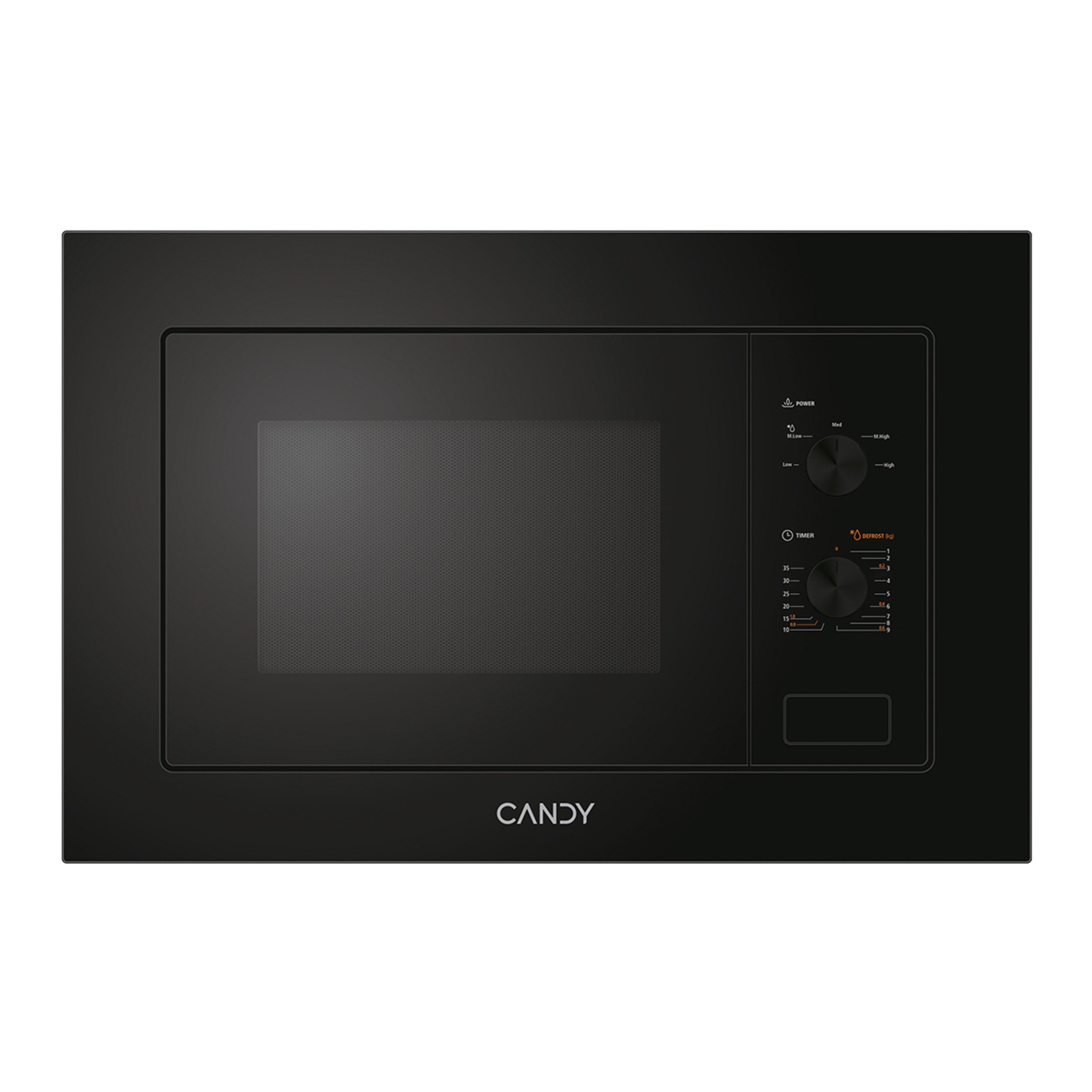 Microondas Integrable Candy con Grill y 17 litros, Wave 600 - CA38FMW8N (Reacondicionado Grado A) Negro-1