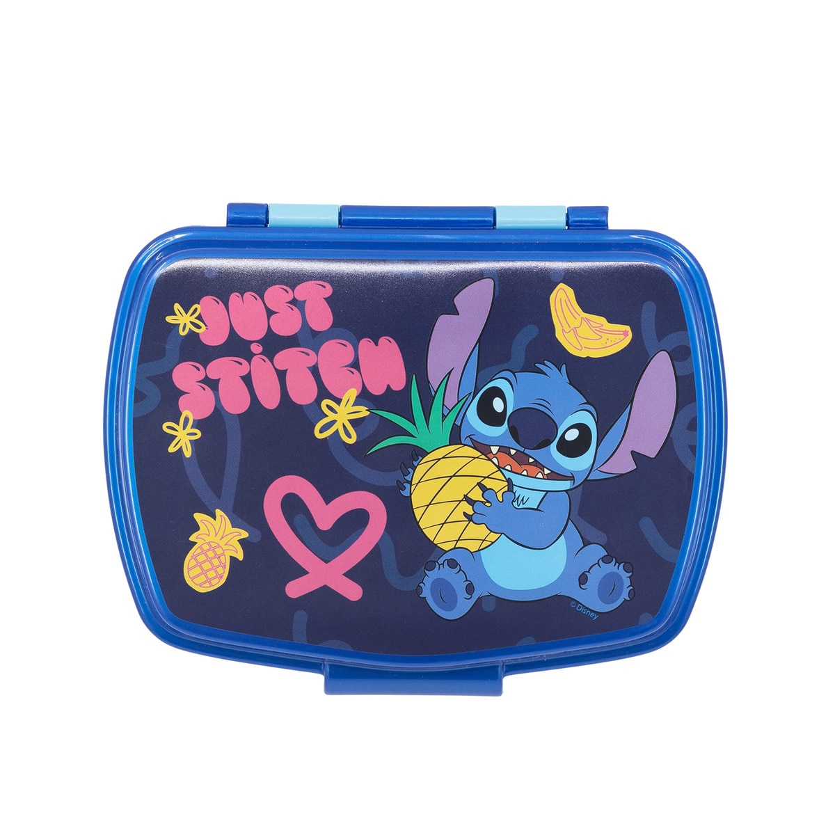 Sandwichera rectangular Stitch Disney Azul-2