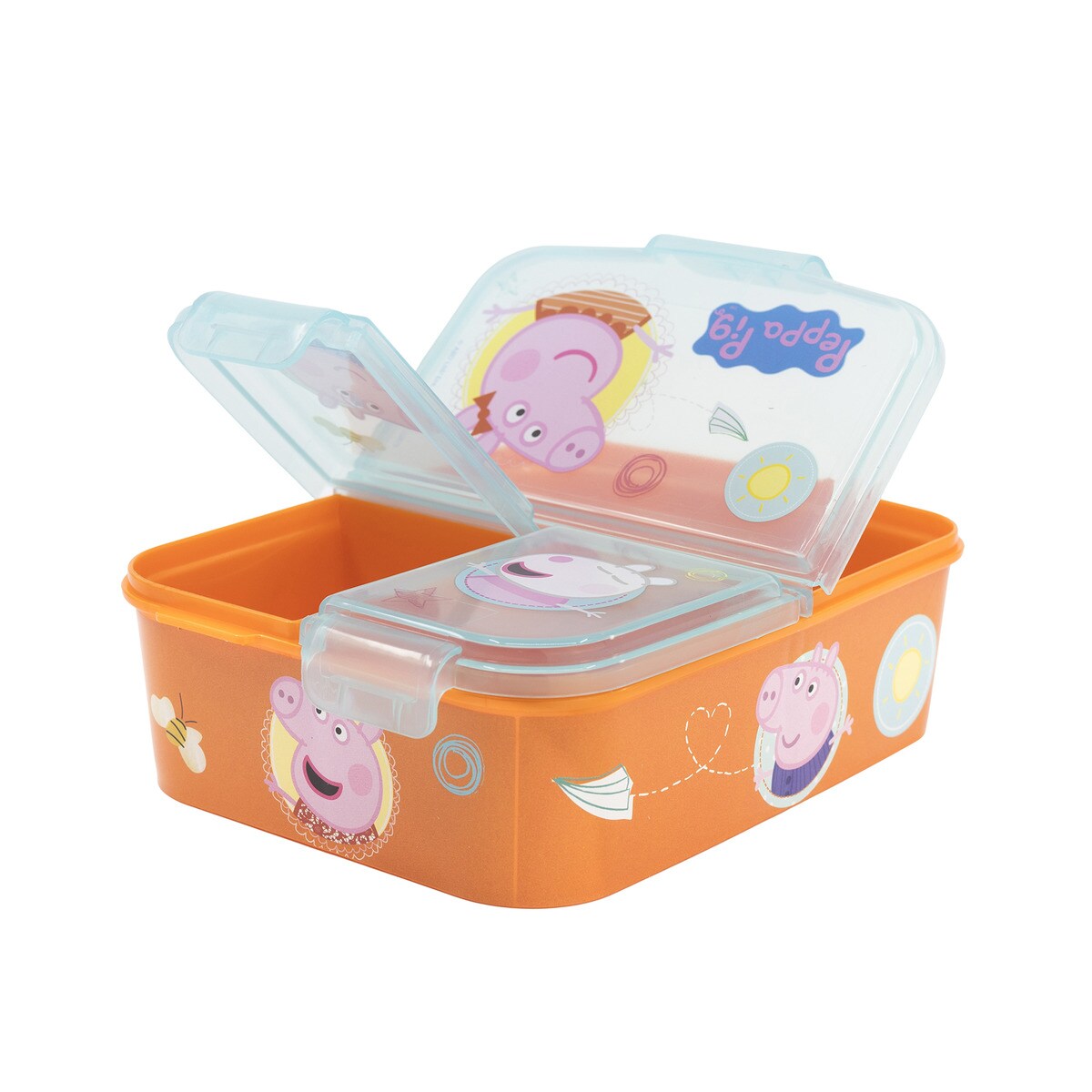 Sandwichera múltiple Peppa Pig Naranja-3