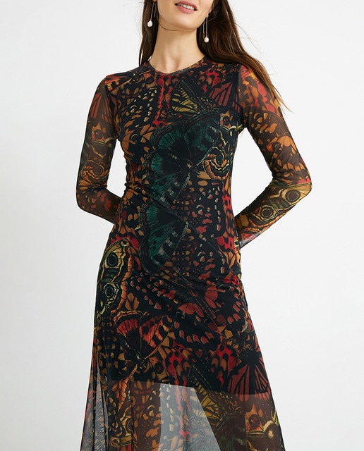 Imagen 0 de Vestido estampado