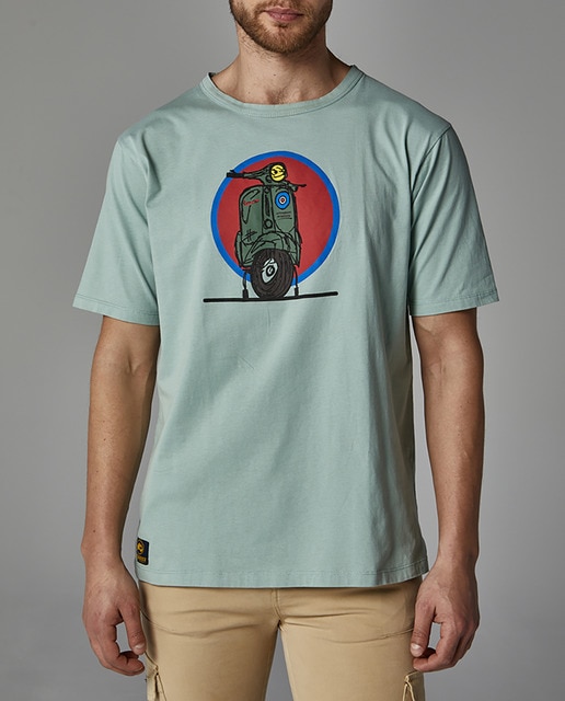 Imagen 0 de Camiseta de hombre manga corta con serigrafía