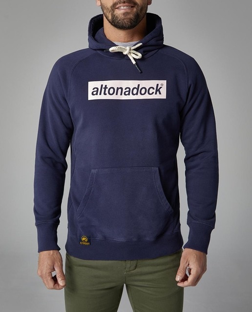 Imagen 0 de Sudadera de hombre con capucha serigrafía Altonadock